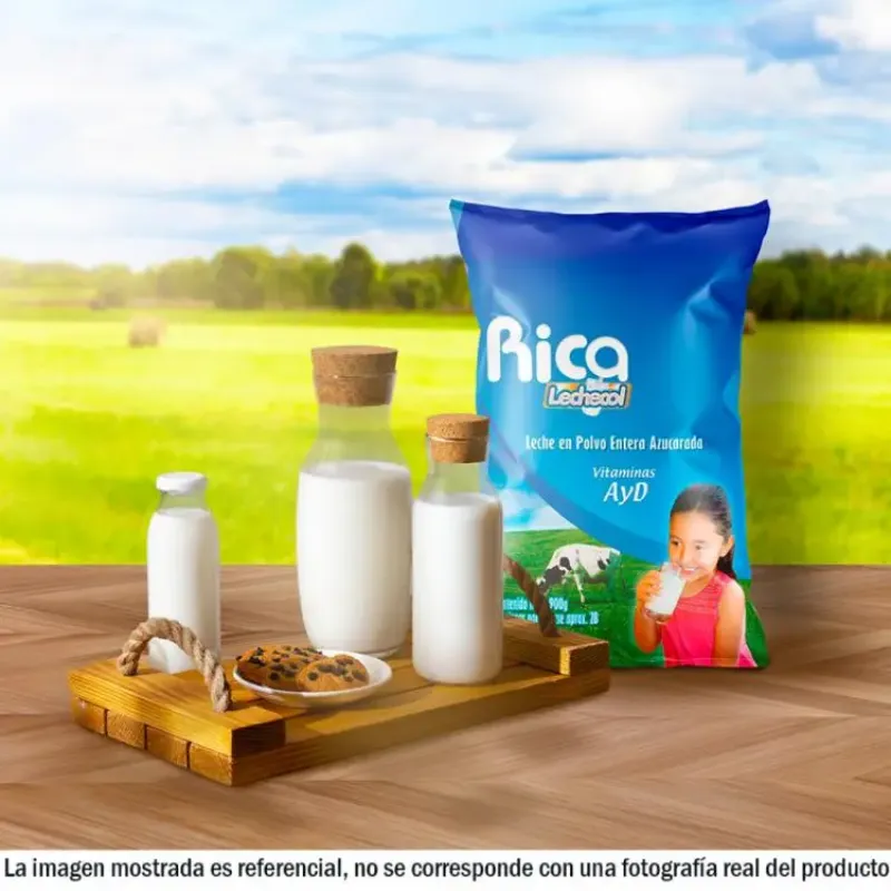 Leche en Polvo Entera Azucarada 