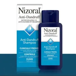 Champú anticaspa Nizoral con 1% de ketoconazol. 