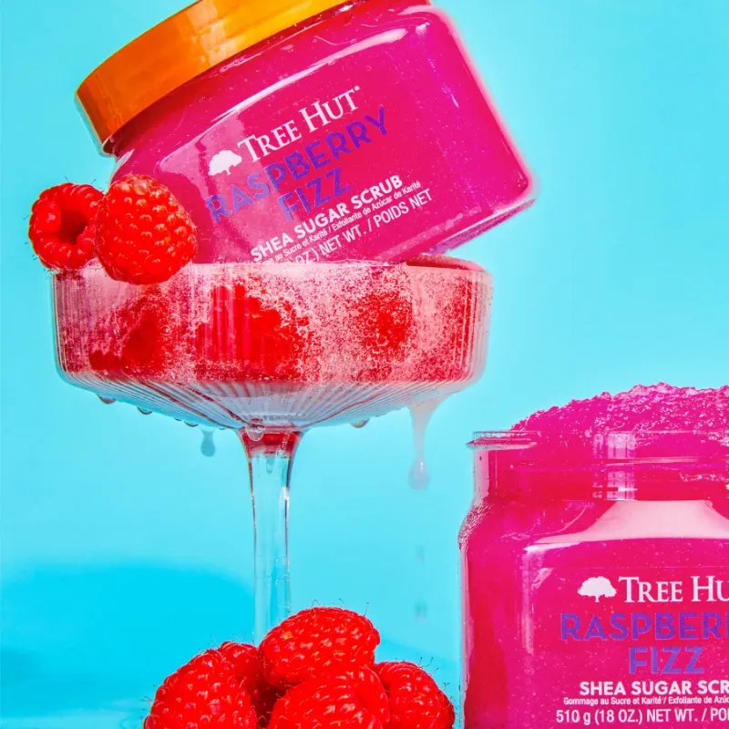 Exfoliante de frambuesa 