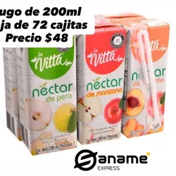 CAJA JUGO 72u