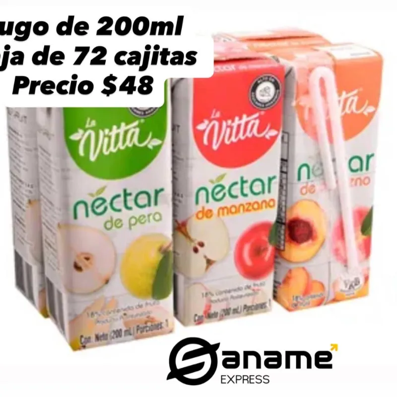 CAJA JUGO 72u