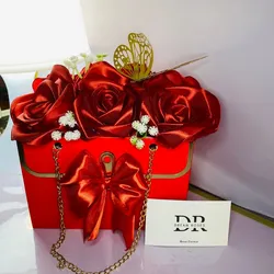 Cartera de flores