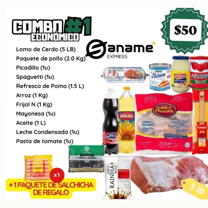 COMBO ECONÓMICO 1 