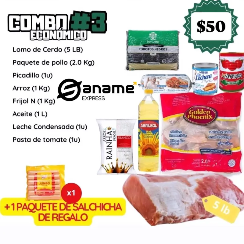 COMBO ECONÓMICO 3 