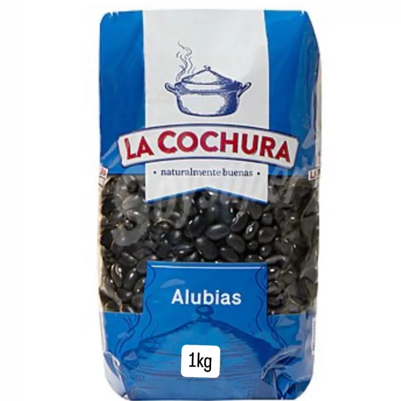 FRIJOLES NEGROS Pacas 10 bolsas 1kg 