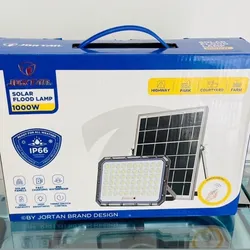 LÁMPARA RECARGABLE CON PANEL 