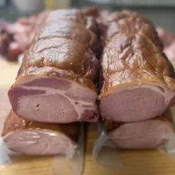 Lomo de cerdo ahumado