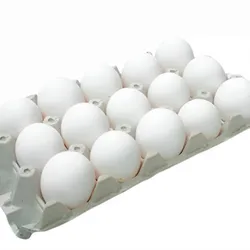 Medio cartón huevos 15u