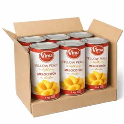 Melocotón en almíbar