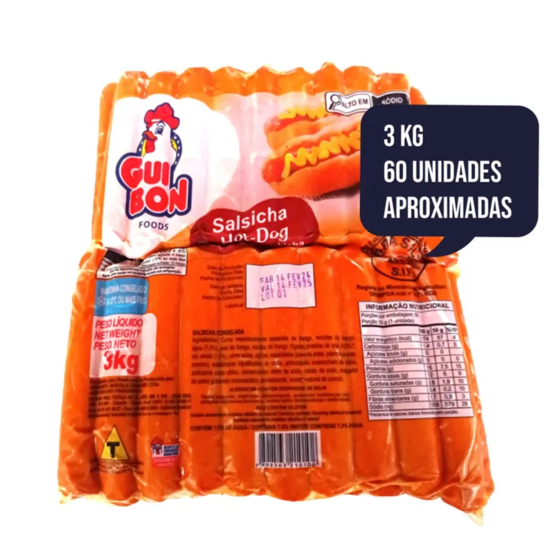 SALCHICHAS 60u
