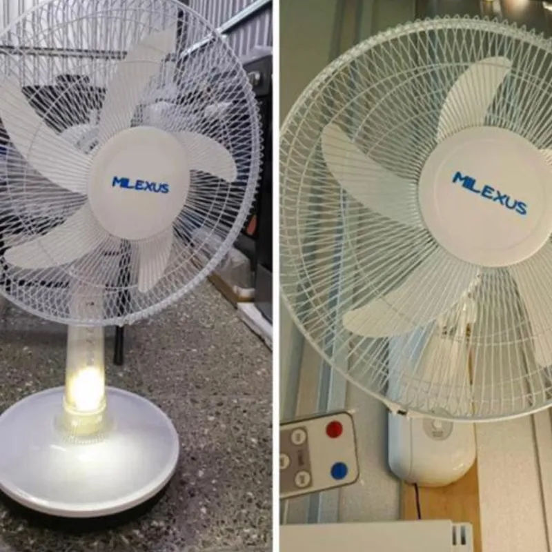 VENTILADORES RECARGABLES 