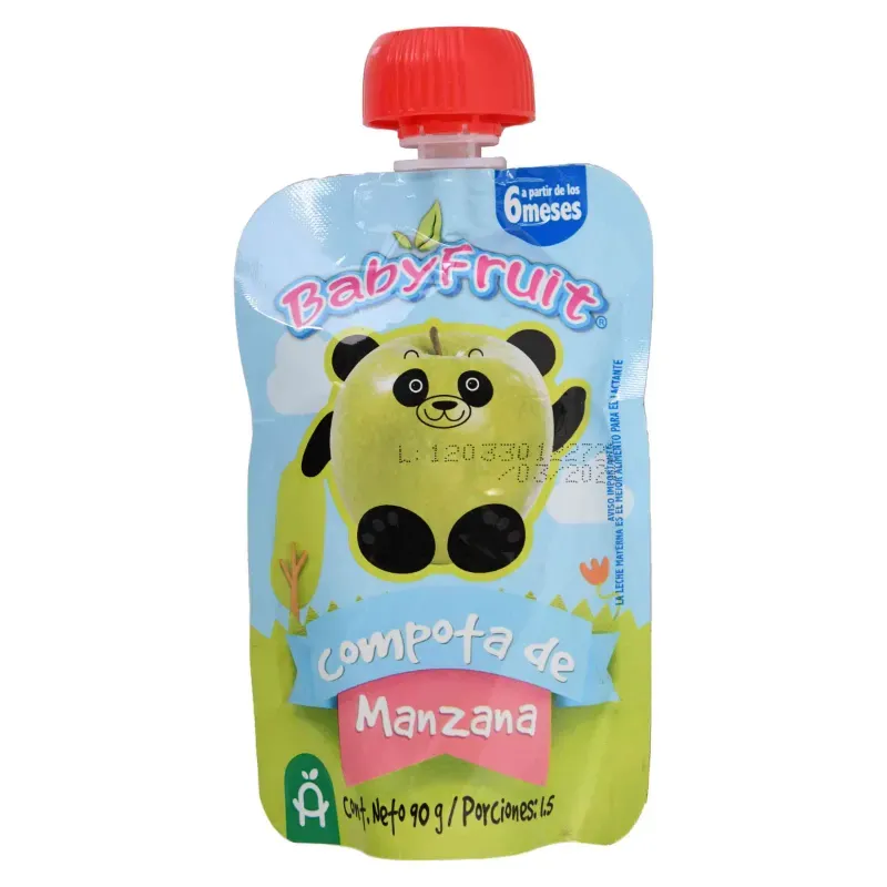 COMPOTA BABY FRUIT MANZANA (4 onzas)