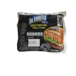 Salchicha de pollo y cerdo (340g)