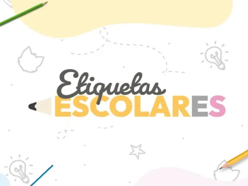 ETIQUETAS ESCOLARES