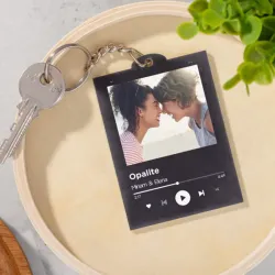 Llavero de acrilico personalizado "MUSICA - REPRODUCTOR"