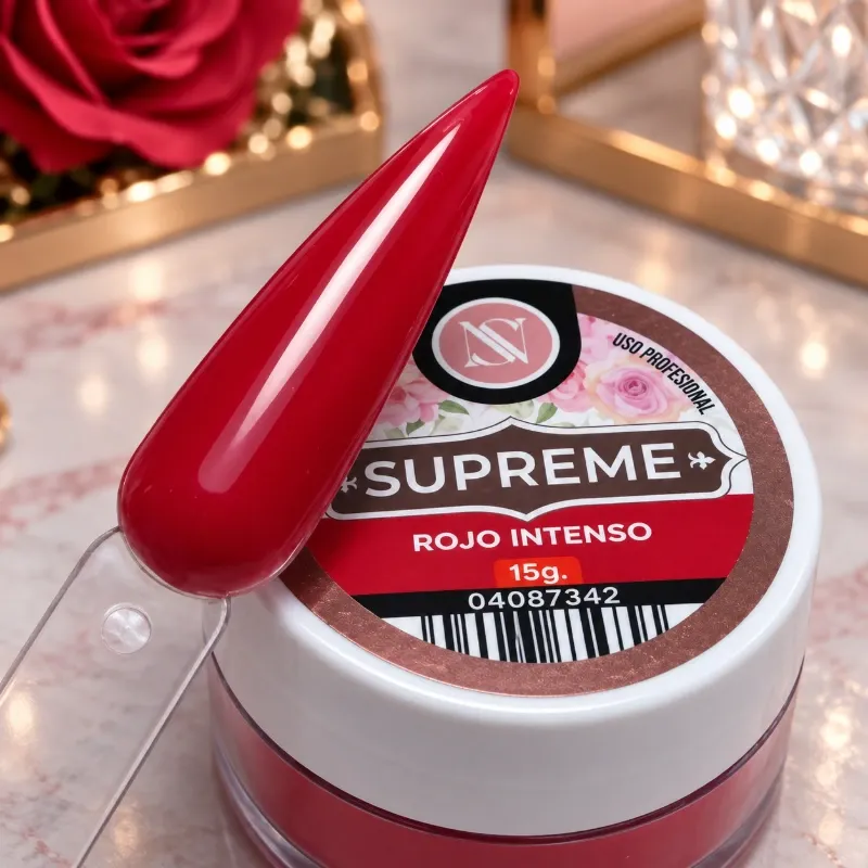 Acrílico Supreme Rojo Intenso