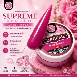 Acrílico Supreme Rosa Chicle