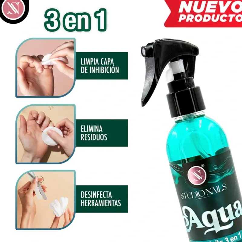 Aqua Finish Nails 3 in 1