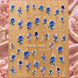 Calcomanías Rosa Azul