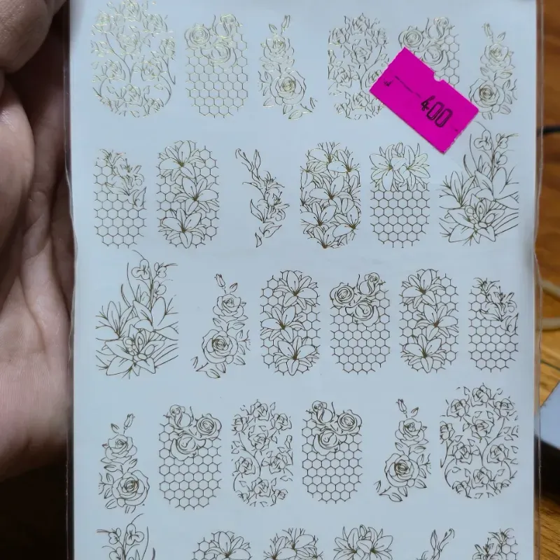 Calcomanías flores