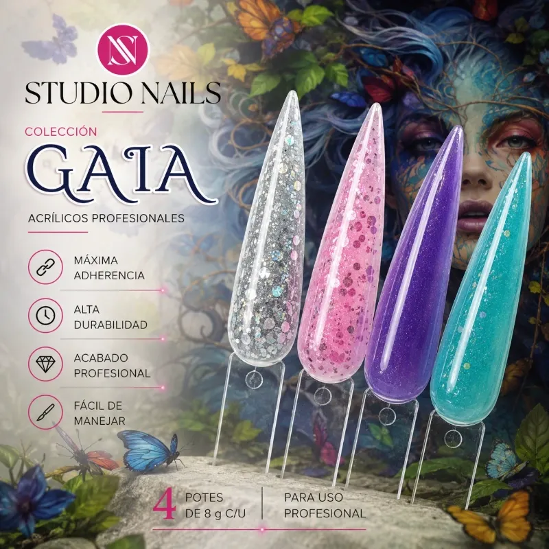 Colección GAIA de polvos Acrílicos
