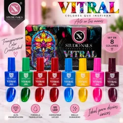 Colección Esmalte Vitral Studio Nail