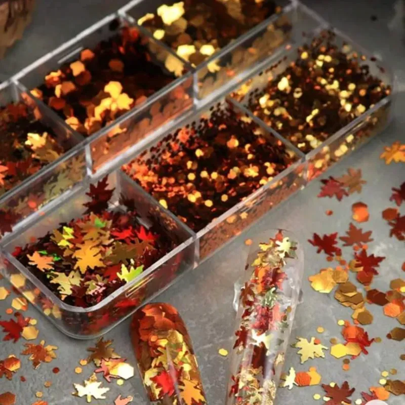 Decoración de Otoño Caja