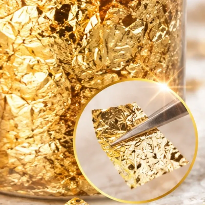 Decoración Papel de Oro