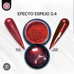 Efecto Espejo Rojo Studio Nails # 2.4