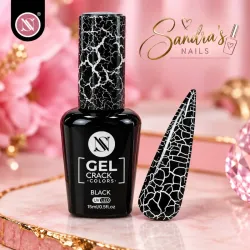 Esmalte Craquelado Negro