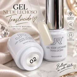 Esmalte Gel Nude Lechoso JR #2