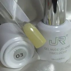 Esmalte Gel Nude Lechoso JR #3