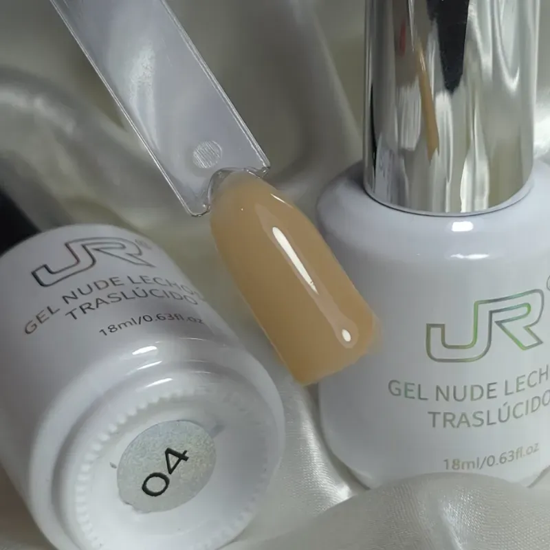 Esmalte Gel Nude Lechoso JR #4