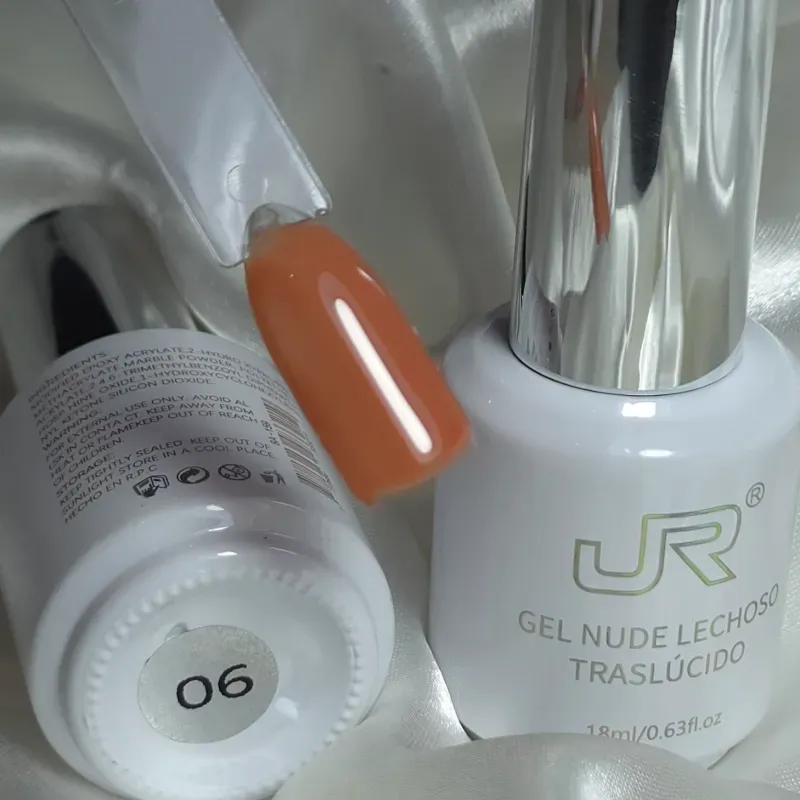 Esmalte Gel Nude Lechoso JR #6
