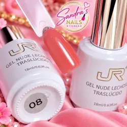 Esmalte Gel Nude Lechoso JR #8