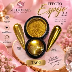 Efecto Espejo Studio Nails (TA02)