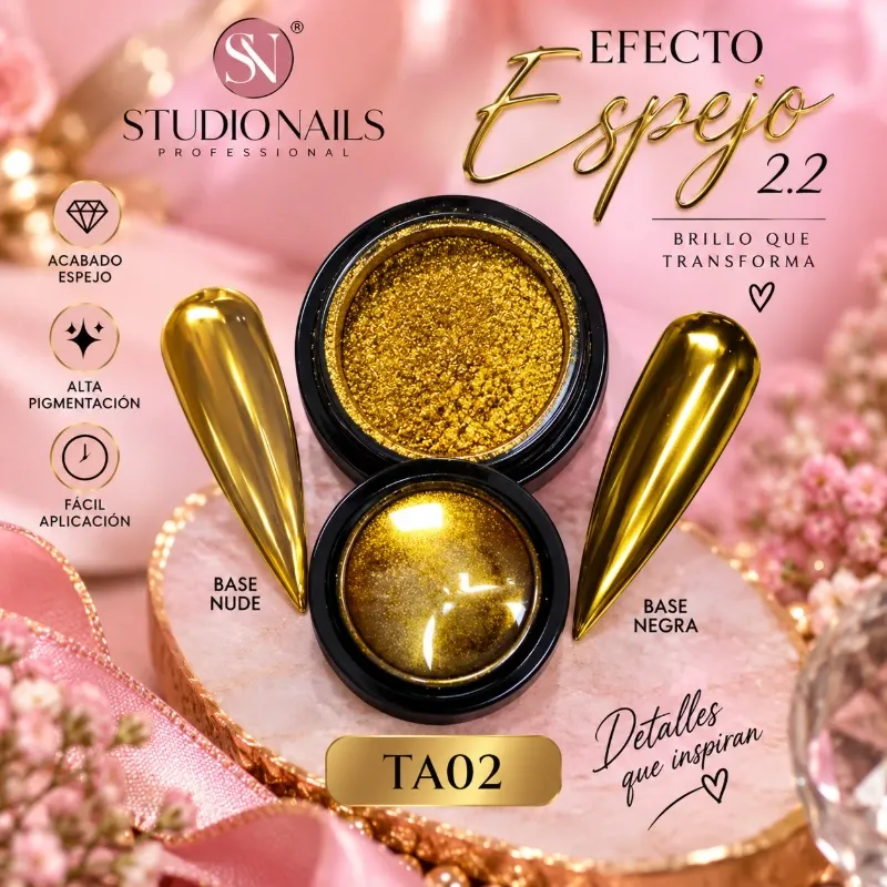 Efecto Espejo Studio Nails (TA02)