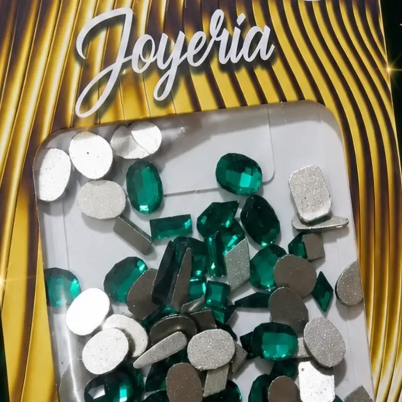 Joyería Variada Verde Studio Nails 