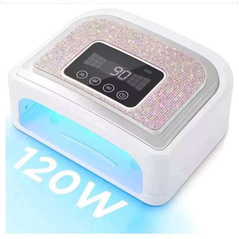 Lámpara inalámbrica adornada con piedras