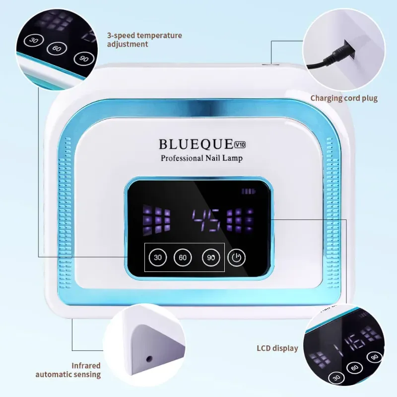 Lámpara Recargable Blueque 120W