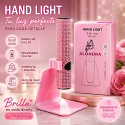 Lámpara Recargable para Soft gel (Alondra)