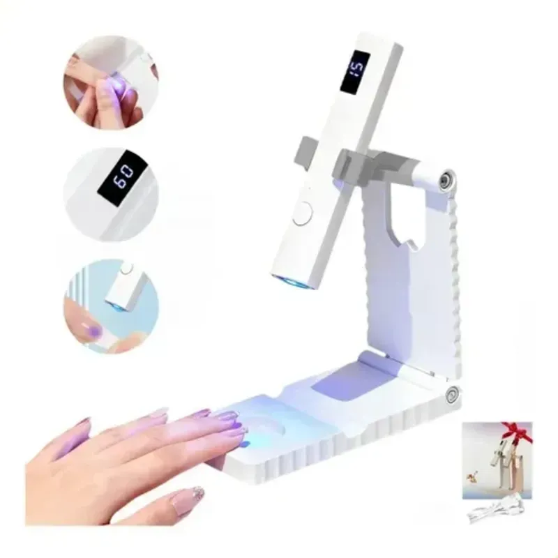 Mini Lampara Recargable para Soft Gel