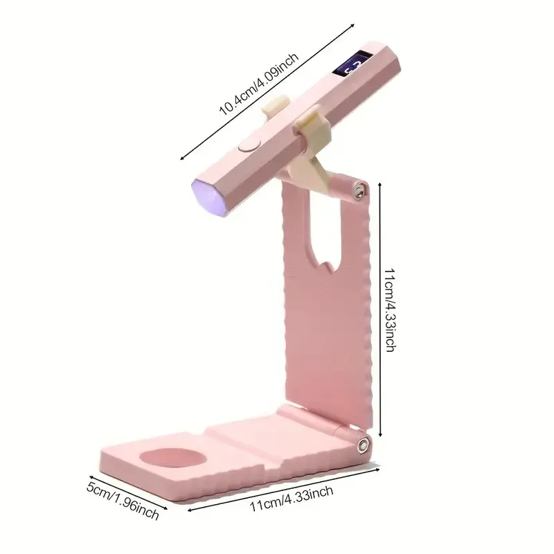 Mini Lampara Recargable para Soft Gel