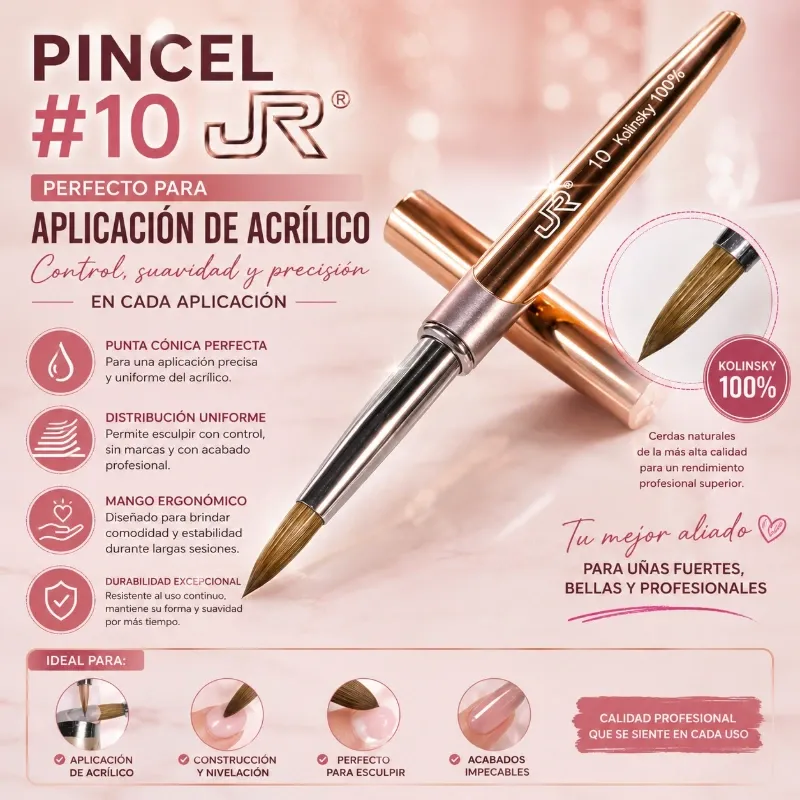 Pincel kolinsky JR #12