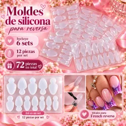 Plantillas de moldes para polygel