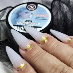 Polvo Acrílico Blanco Lechoso STUDIO NAILS