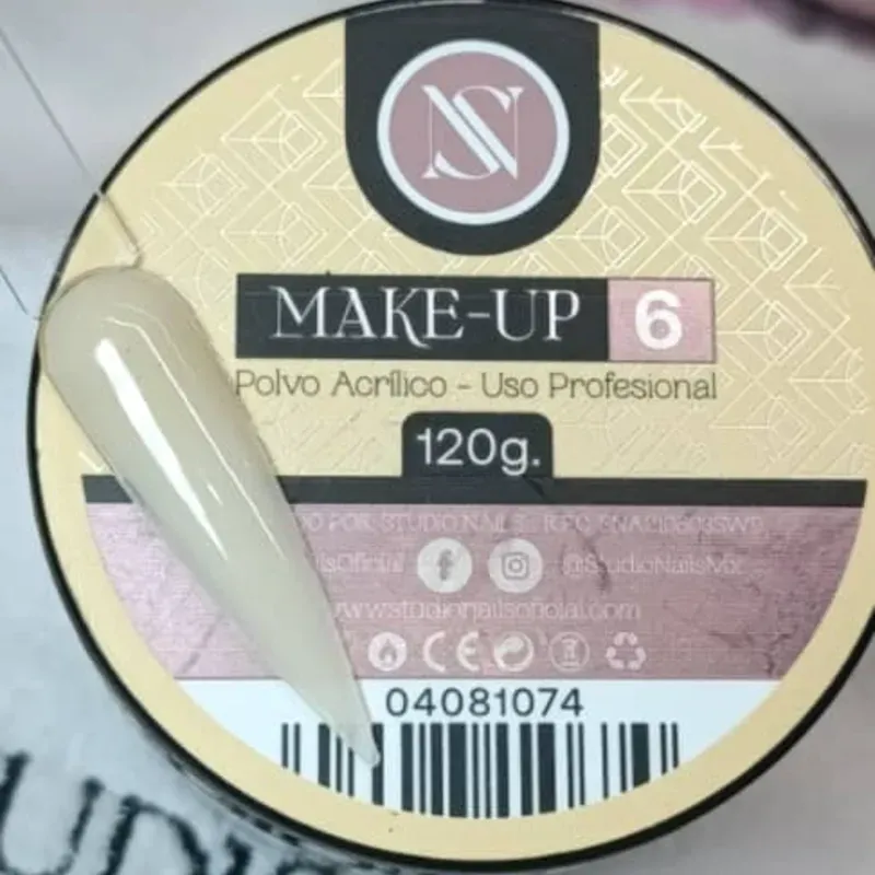 Polvo Acrílico Make Up 6 (120g)