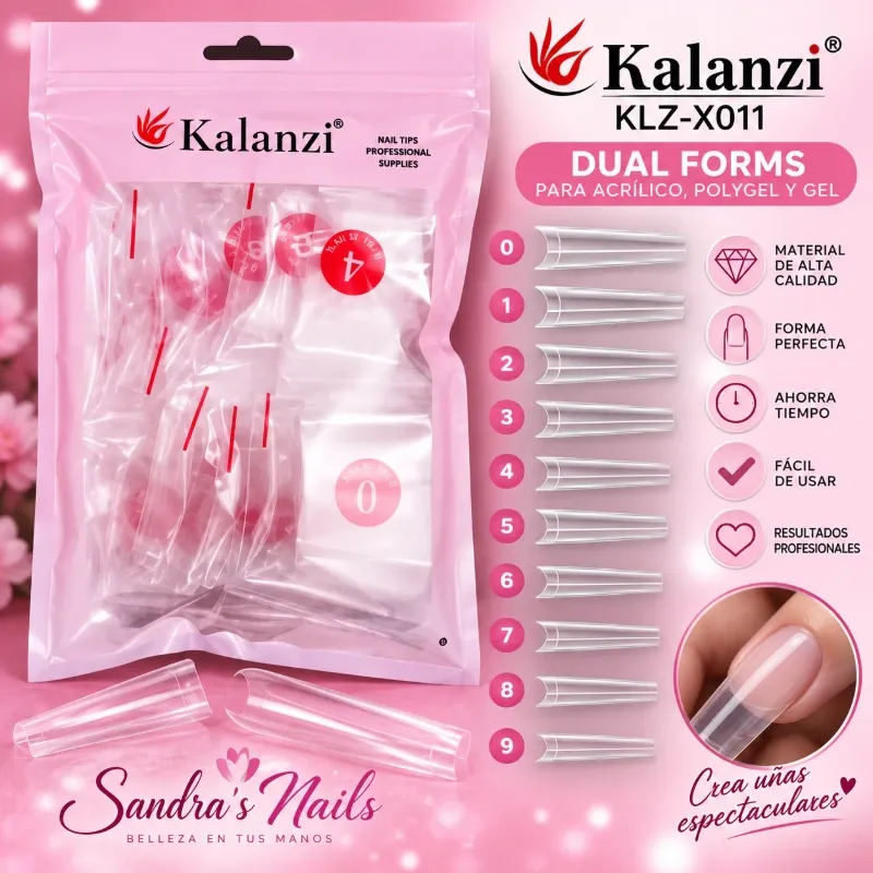 Uñas Coffi Kalanzy (600piezas)