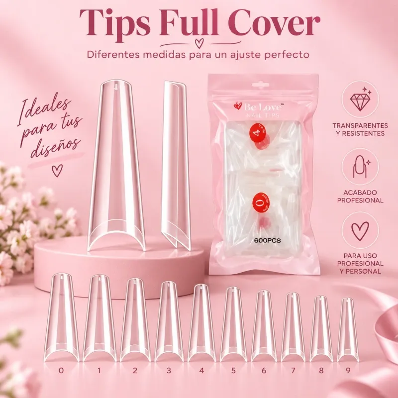 Uñas Coffi Kalanzy (600piezas)