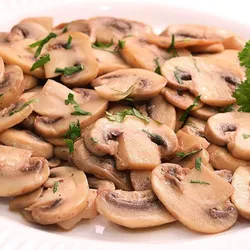 Agrego de champiñones 